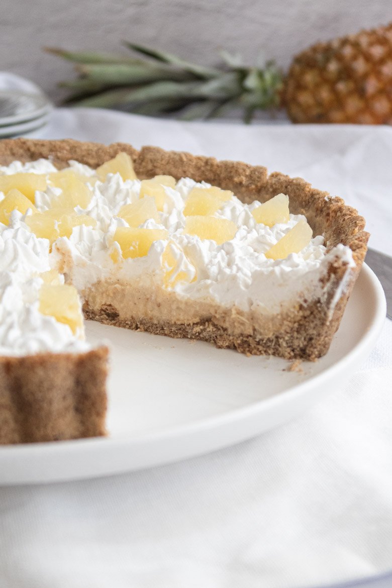 TORTA DE ABACAXI E COCO - SEM GLÚTEN