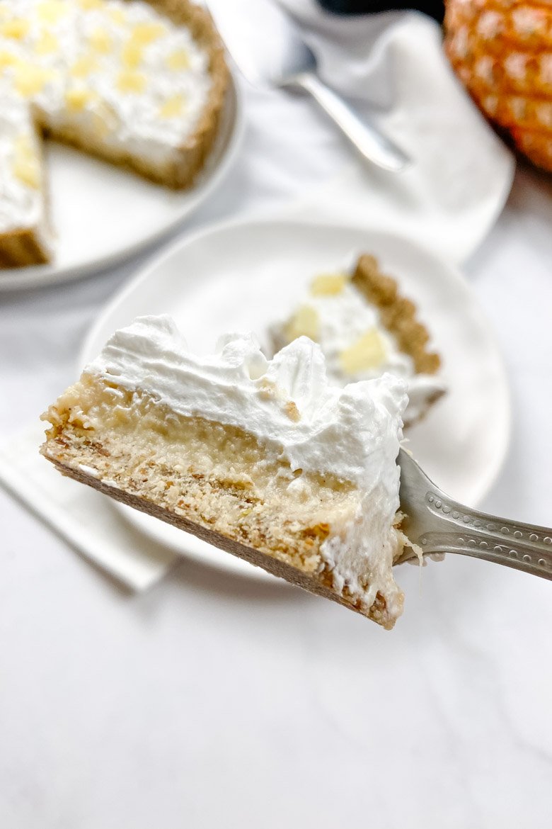 TORTA DE ABACAXI E COCO - SEM GLÚTEN