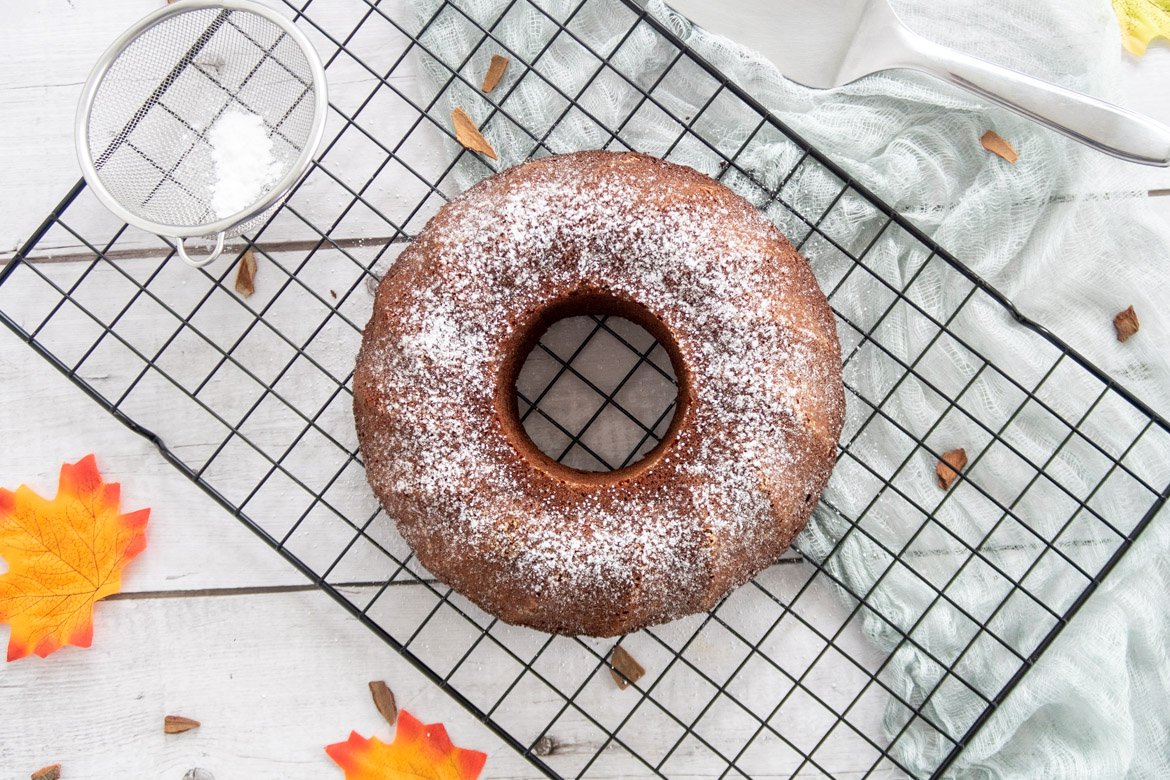 bolo de especiarias - sem glúten e low carb