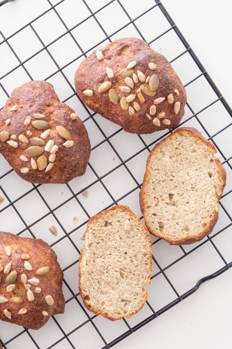 pão low carb sem glúten