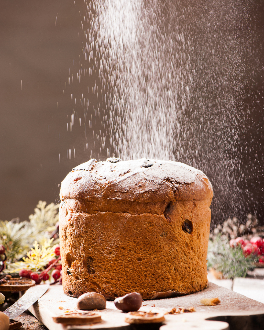 Panetone Caseiro de Fermentação Natural