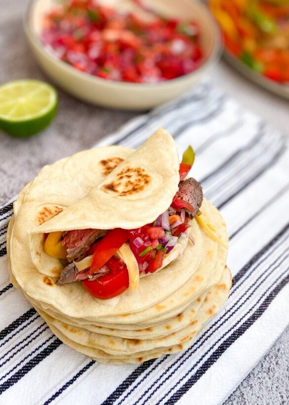 Fajitas De Carne | Chefinha Natural