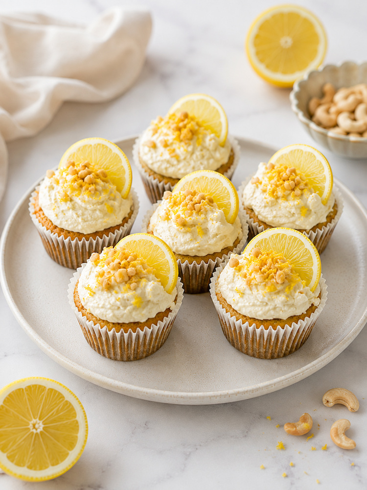 receita de muffin de abobrinha com toque de limão siciliano