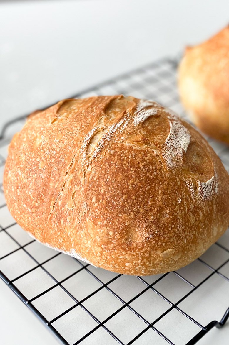 Pão de fermentação natural