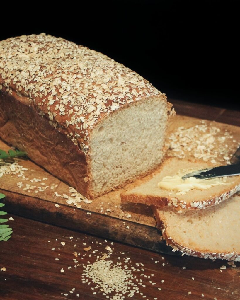 pão de aveia sem gluten fácil e saudável 
