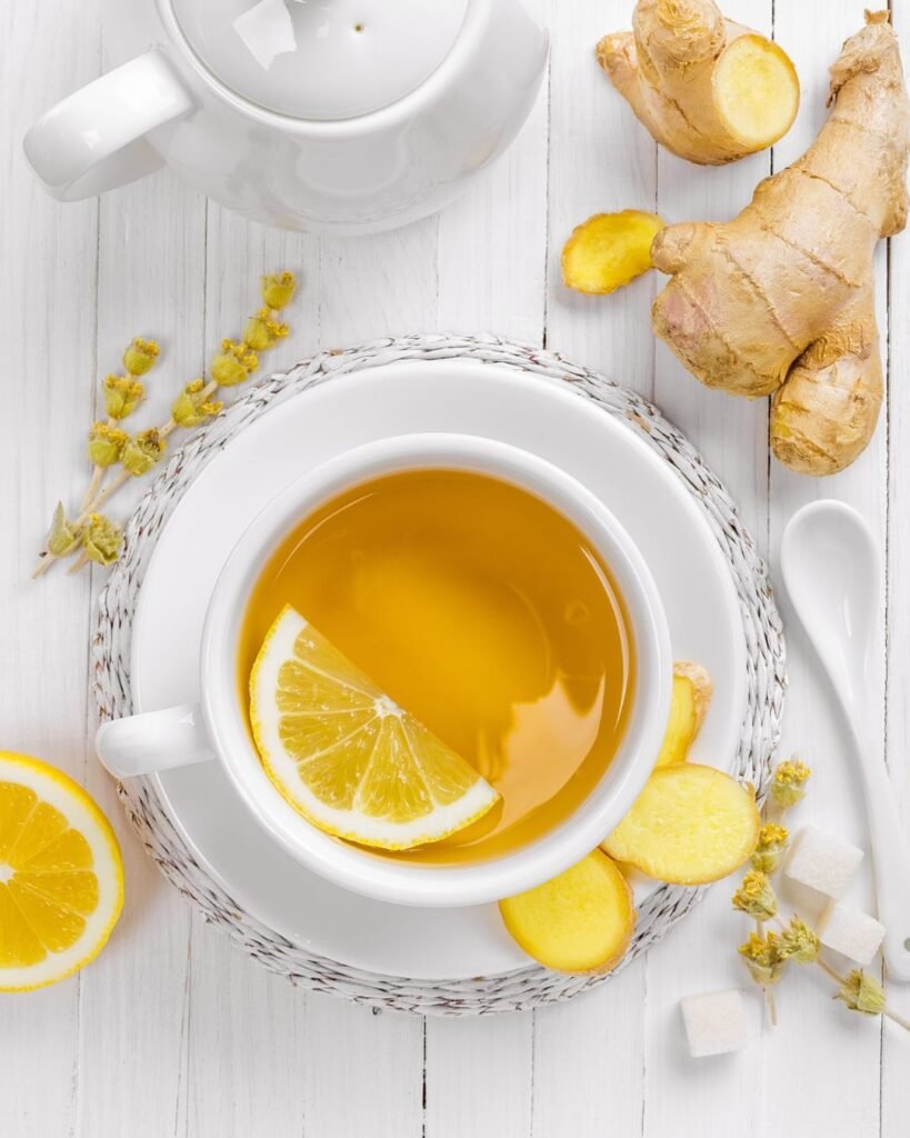 Chá Verde com Limão e Gengibre: Receita Anti-inflamatória e Digestiva