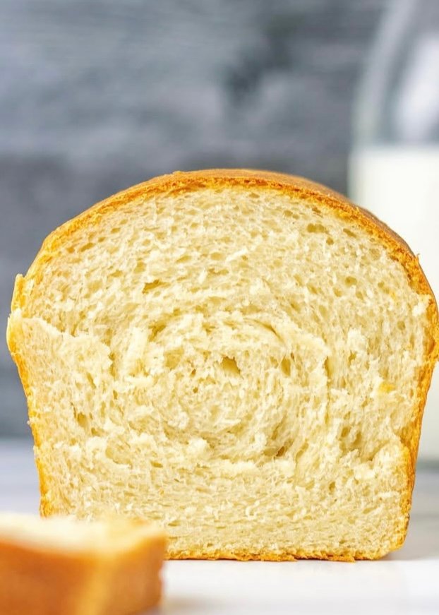 Pão de leite caseiro fermento natural